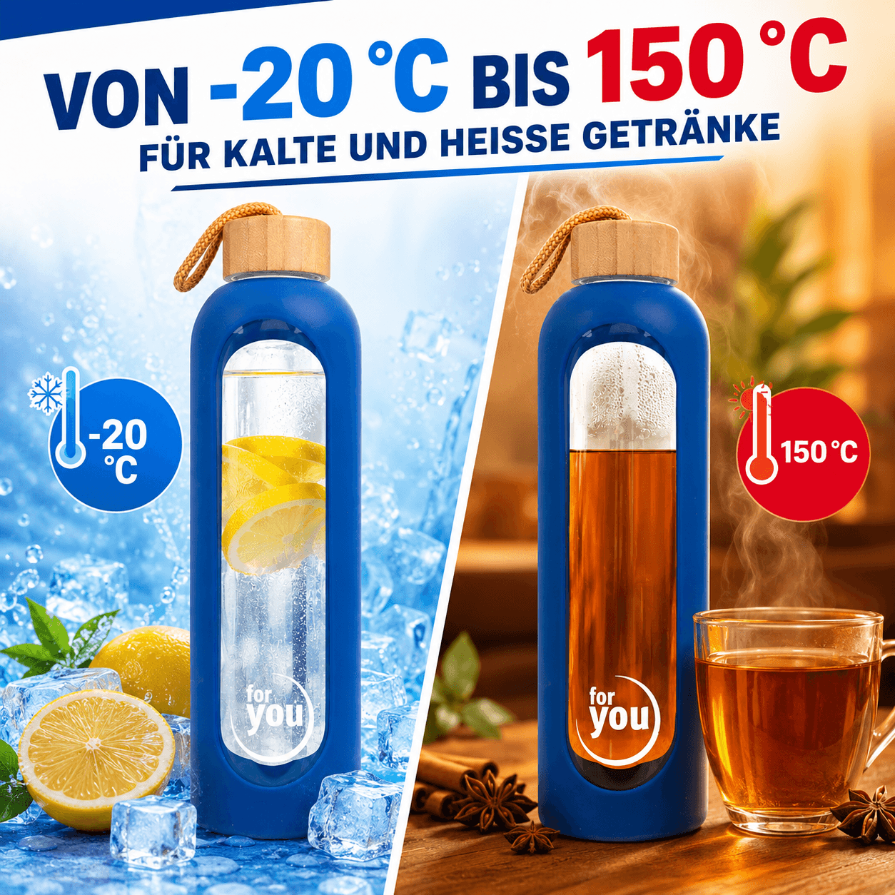 for you Trinkflasche, Product images 5